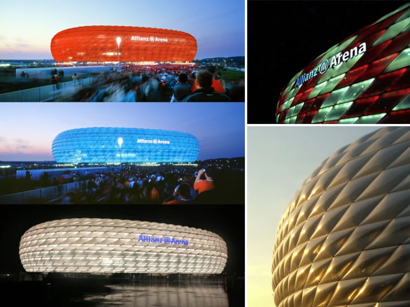 Lịch sử xây dựng Allianz Arena 