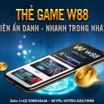 cách mua thẻ game W88